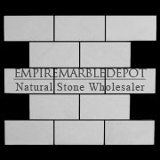 Dolomite Marble 3x6 Marble Subway Tile Polished