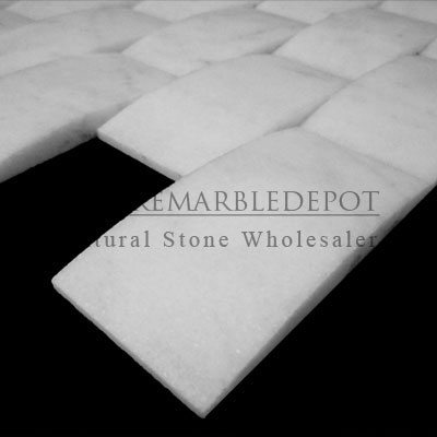 Carrara Marble Italian White Bianco Carrera 2x4 Mosaic Honed