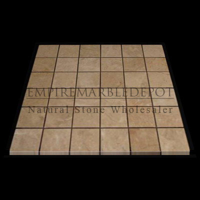 Crema Marfil Marble 2x2 Mosaic Polished