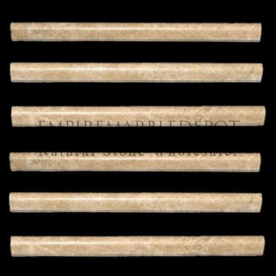 Light Emperador Marble Crown Molding Polished