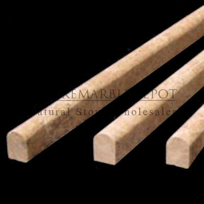 Light Emperador Marble Crown Molding Polished